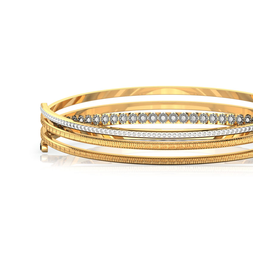 Twine Deco Gold Bangle