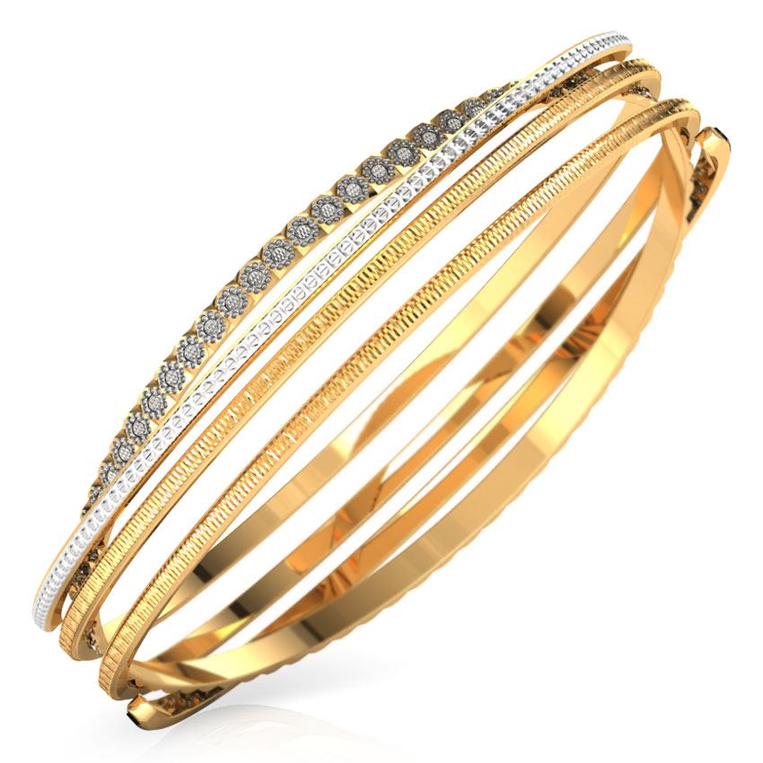 Twine Deco Gold Bangle