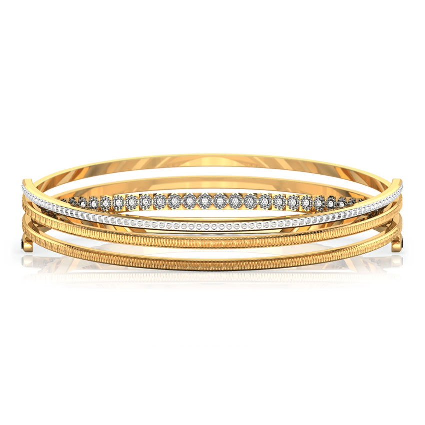 Twine Deco Gold Bangle