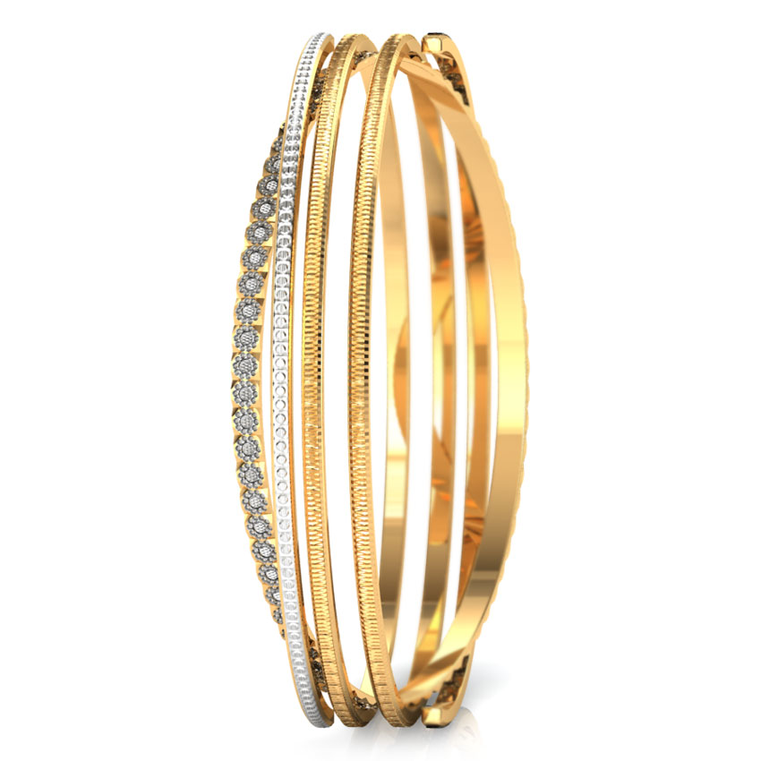 Twine Deco Gold Bangle