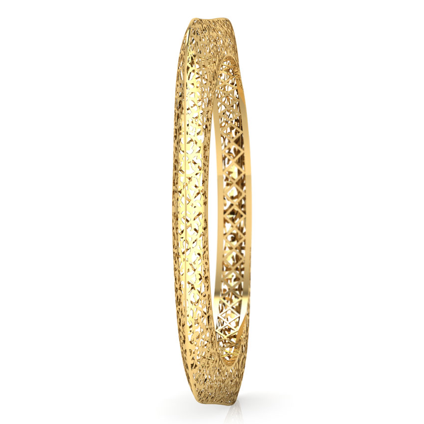 Nyssa Cutwork Gold Bangle Nyssa Cutwork Gold Bangle