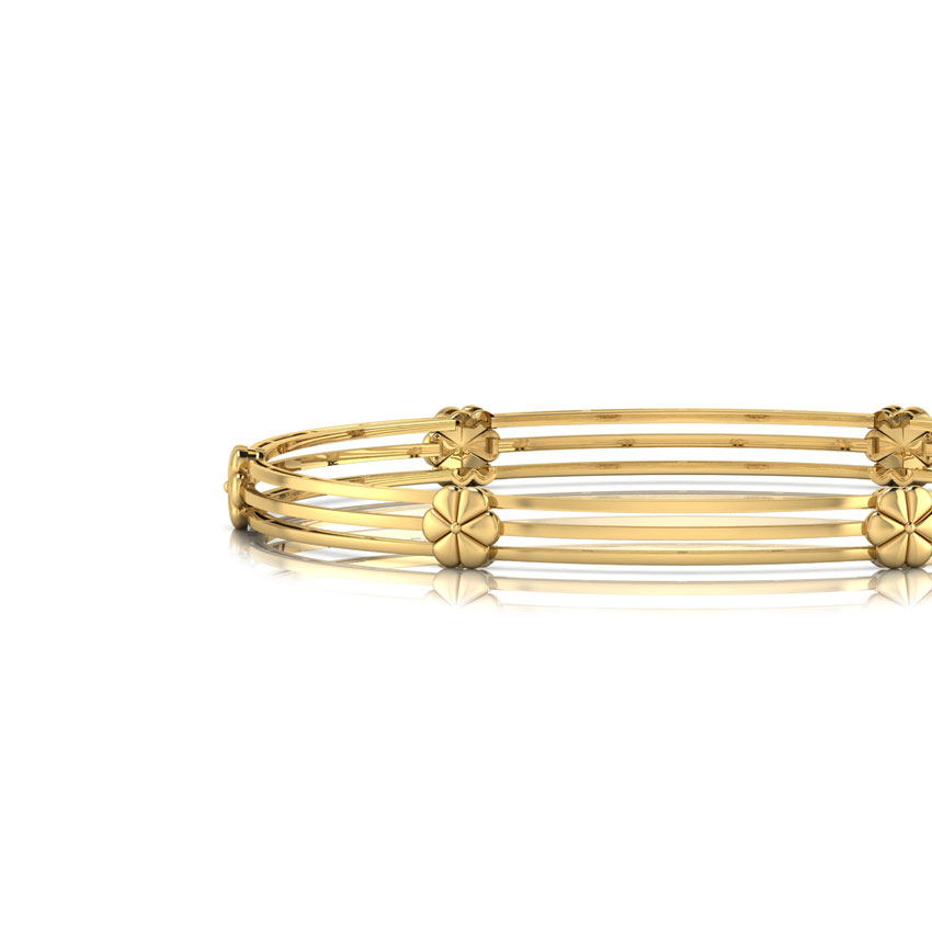 Freya Floral Bangle