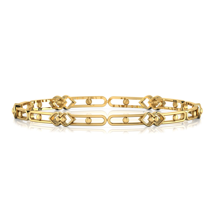 Maisie Interlaced Gold Bangle Maisie Interlaced Gold Bangle