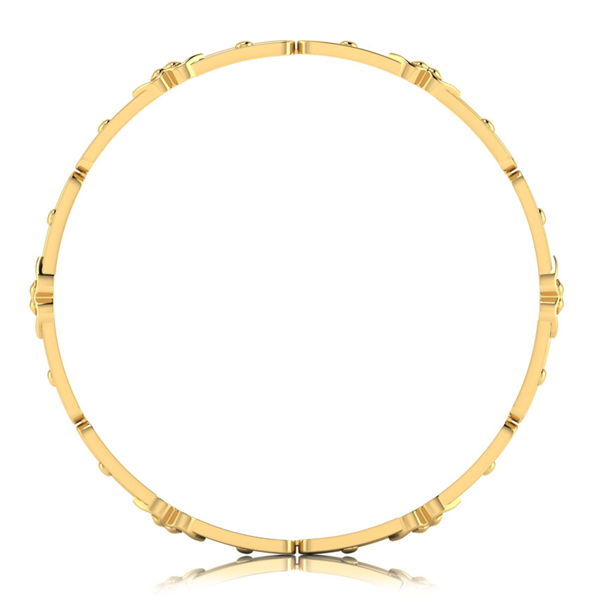 Maisie Interlaced Gold Bangle Maisie Interlaced Gold Bangle