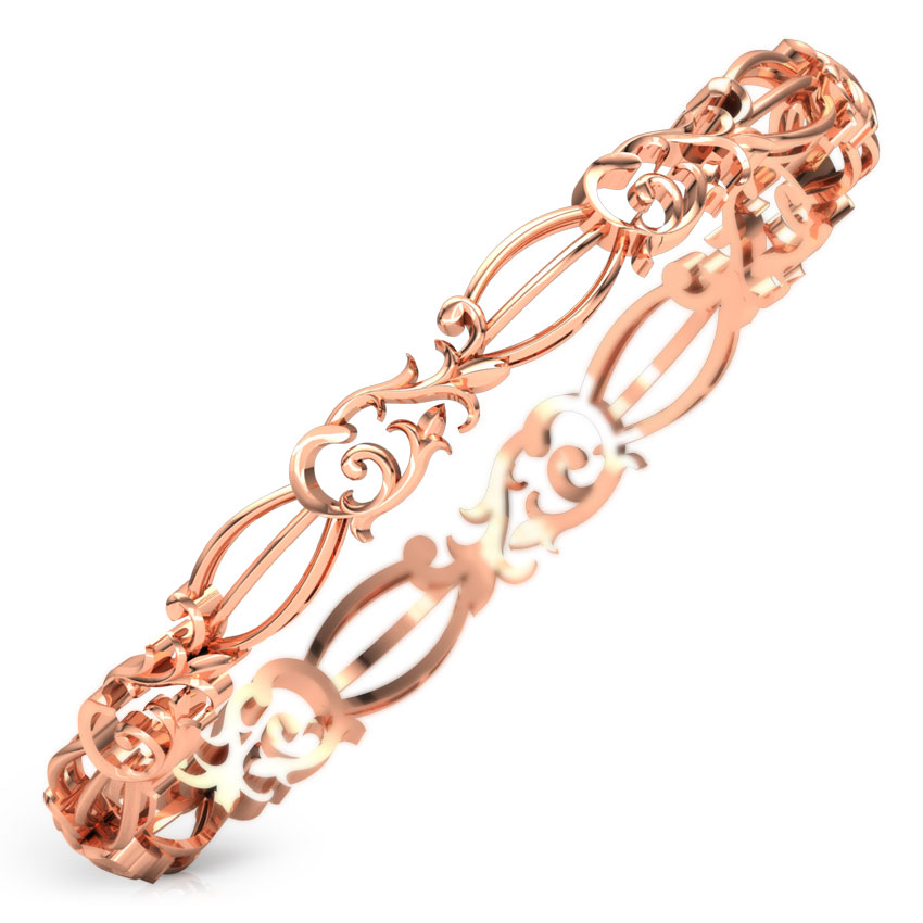 Swirl Filigree Bangle