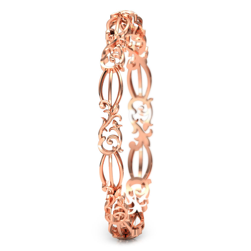 Swirl Filigree Bangle