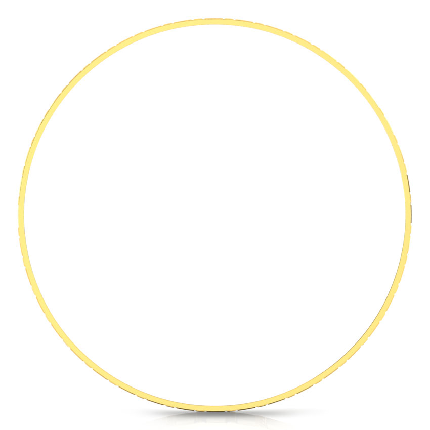 Textured Gold Bangle Set of 2