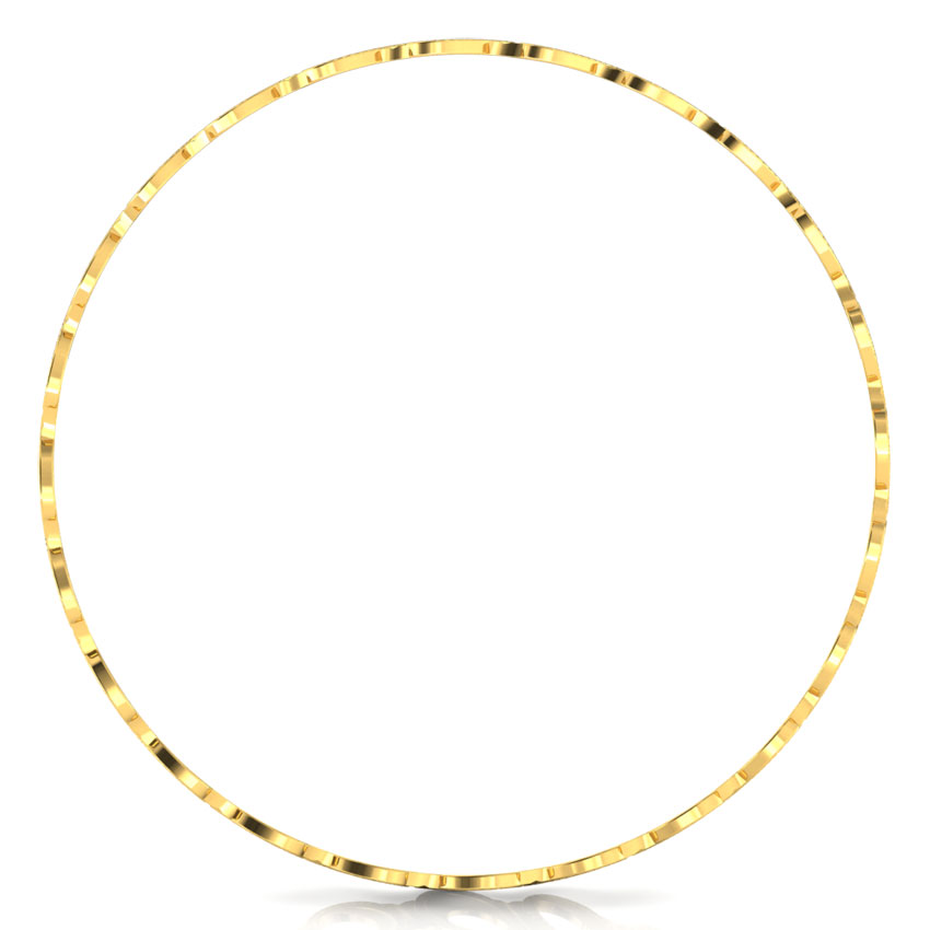 Ovate Cutout Gold Bangle Ovate Cutout Gold Bangle