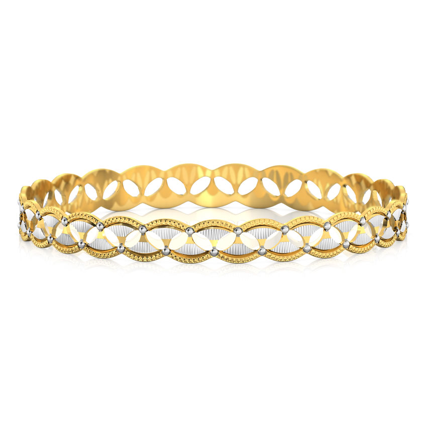 Marquise Cutout Gold Bangle Marquise Cutout Gold Bangle