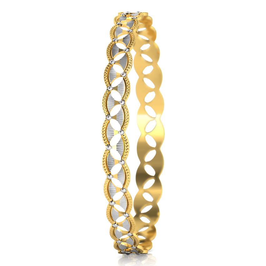 Marquise Cutout Gold Bangle Marquise Cutout Gold Bangle