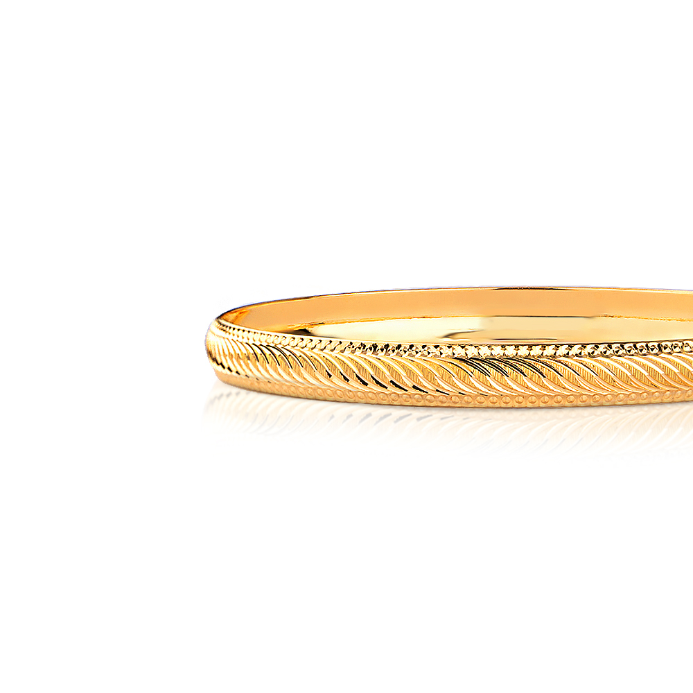 Elisha Gold Bangle