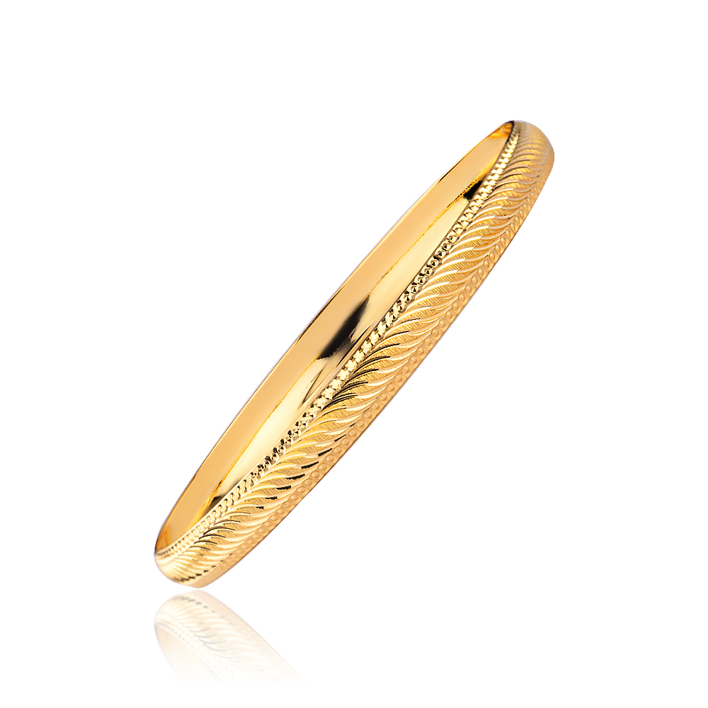 Elisha Gold Bangle
