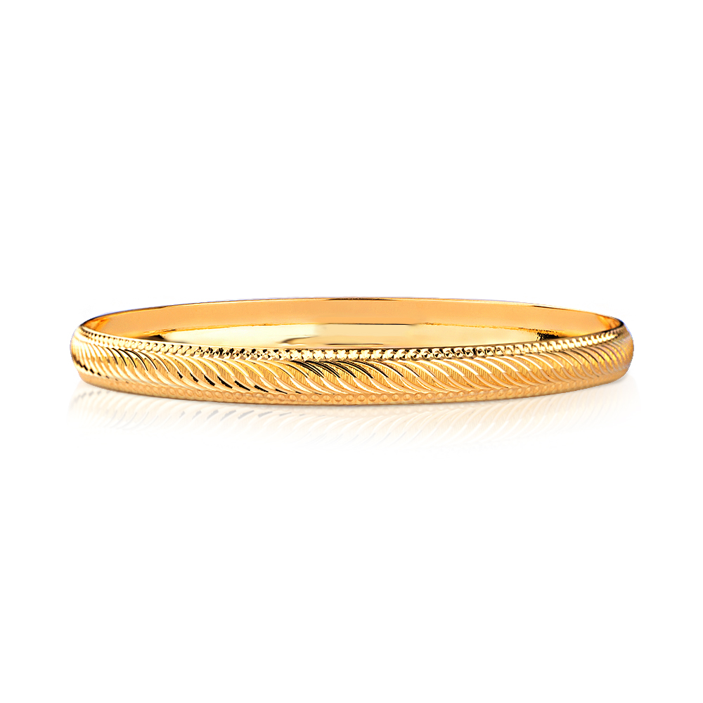 Elisha Gold Bangle