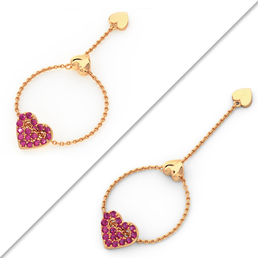 Adore Gemstone Flexi Ring