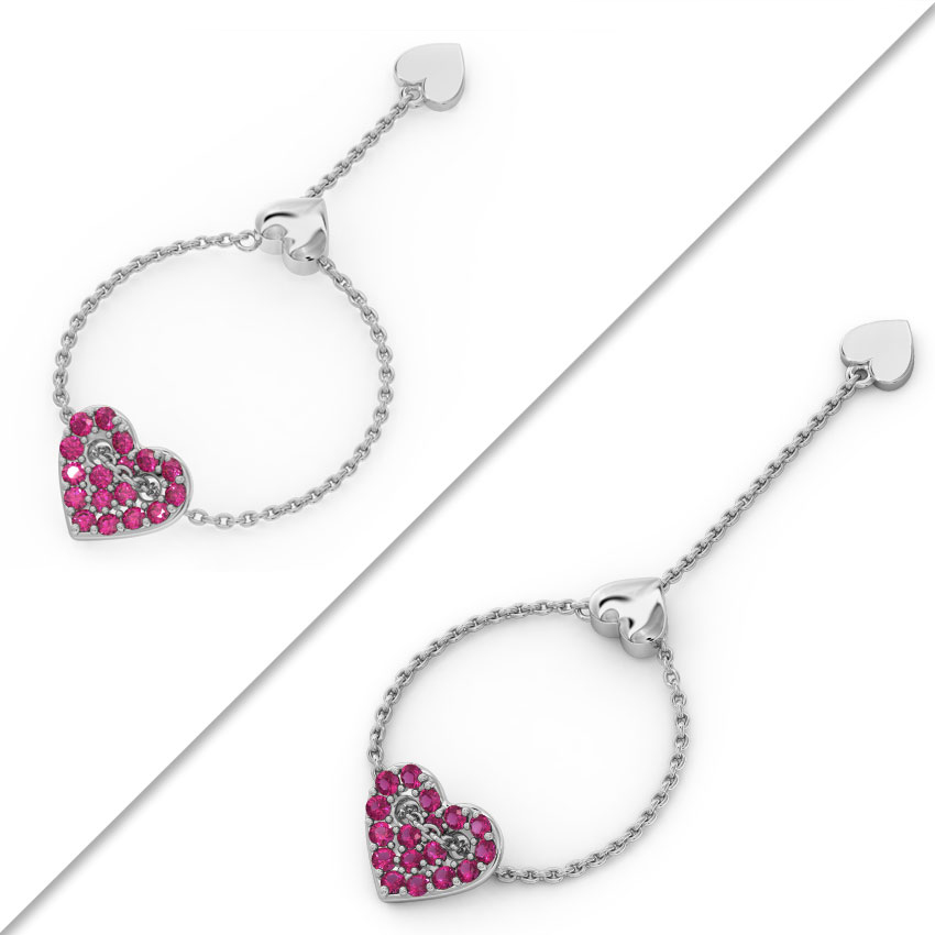 Adore Gemstone Flexi Ring