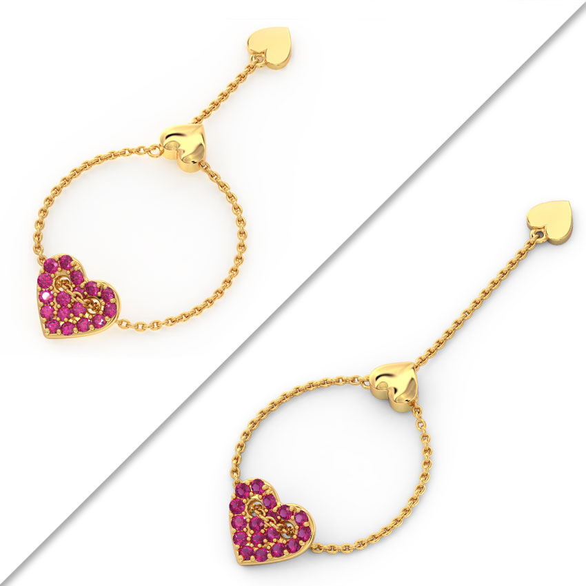 Adore Gemstone Flexi Ring