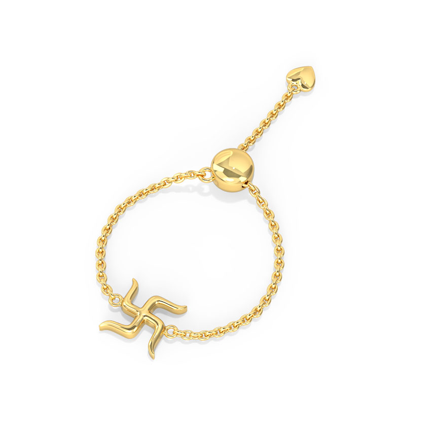 Swastik Flexi Ring