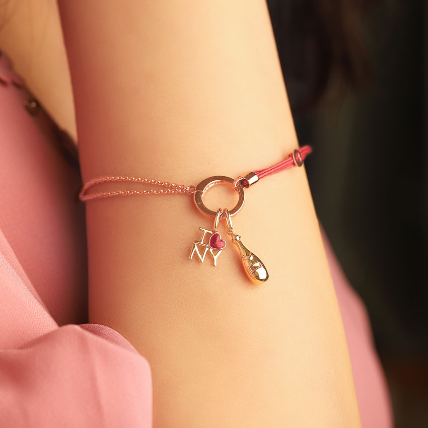 Eternal Gold Charm Holder Bracelet Eternal Gold Charm Holder Bracelet