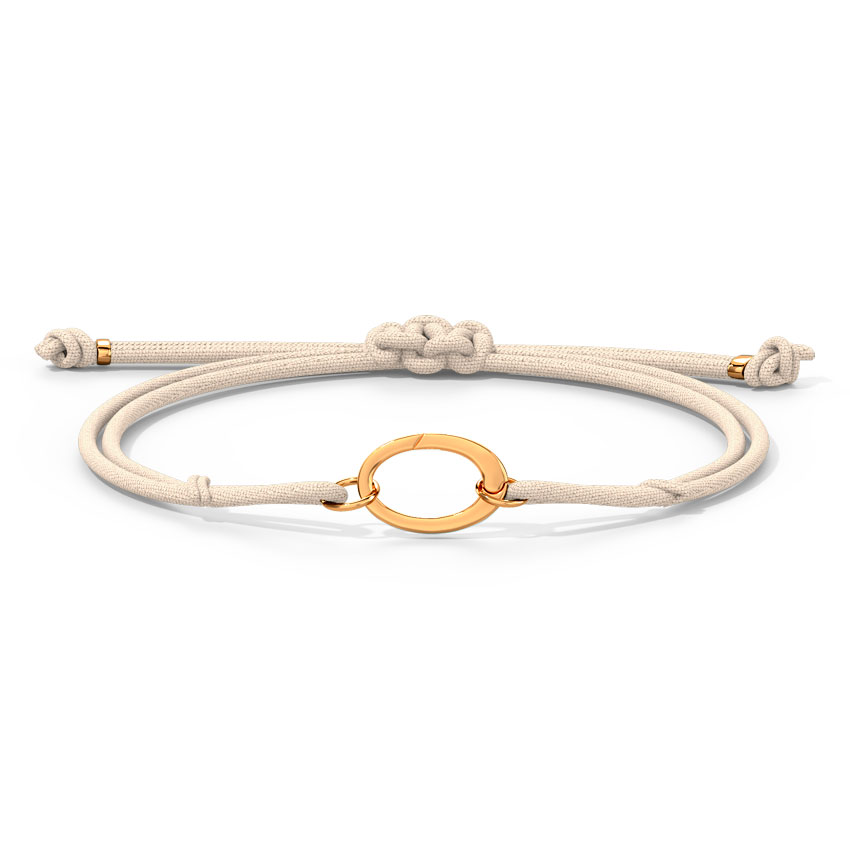 Buy The Soulmate Circle Charm Bracelet In Gold Plated 925 Silver from Shaya  by CaratLane