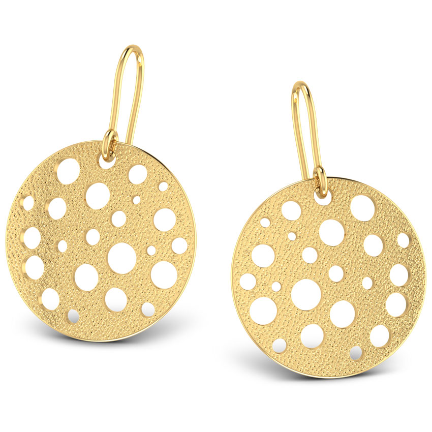 Circle Drop Earrings