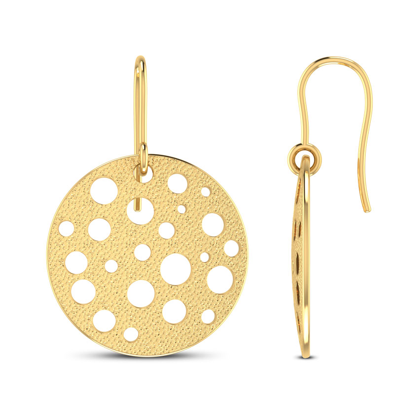 Circle Drop Earrings