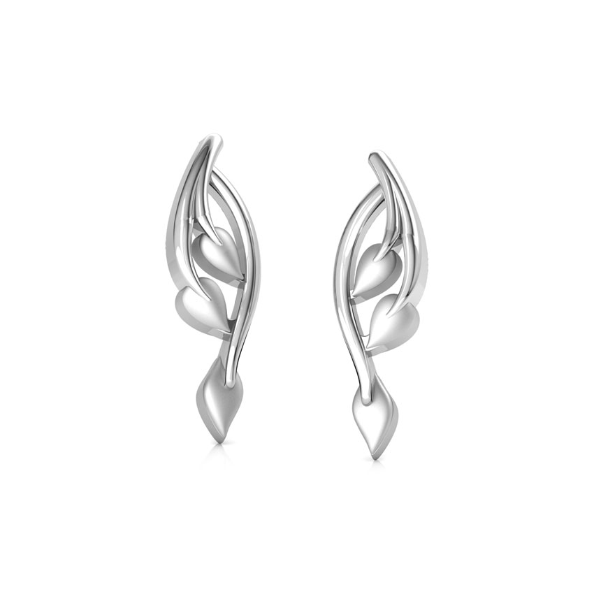 Vow Platinum Stud Earrings