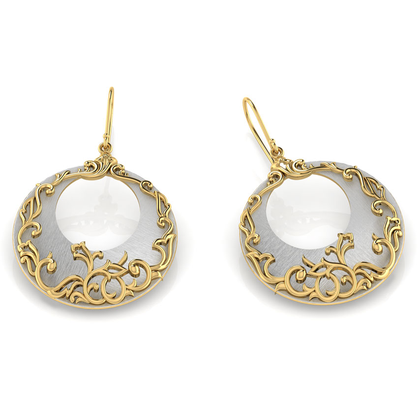 Siri Dual Tone Chand Bali