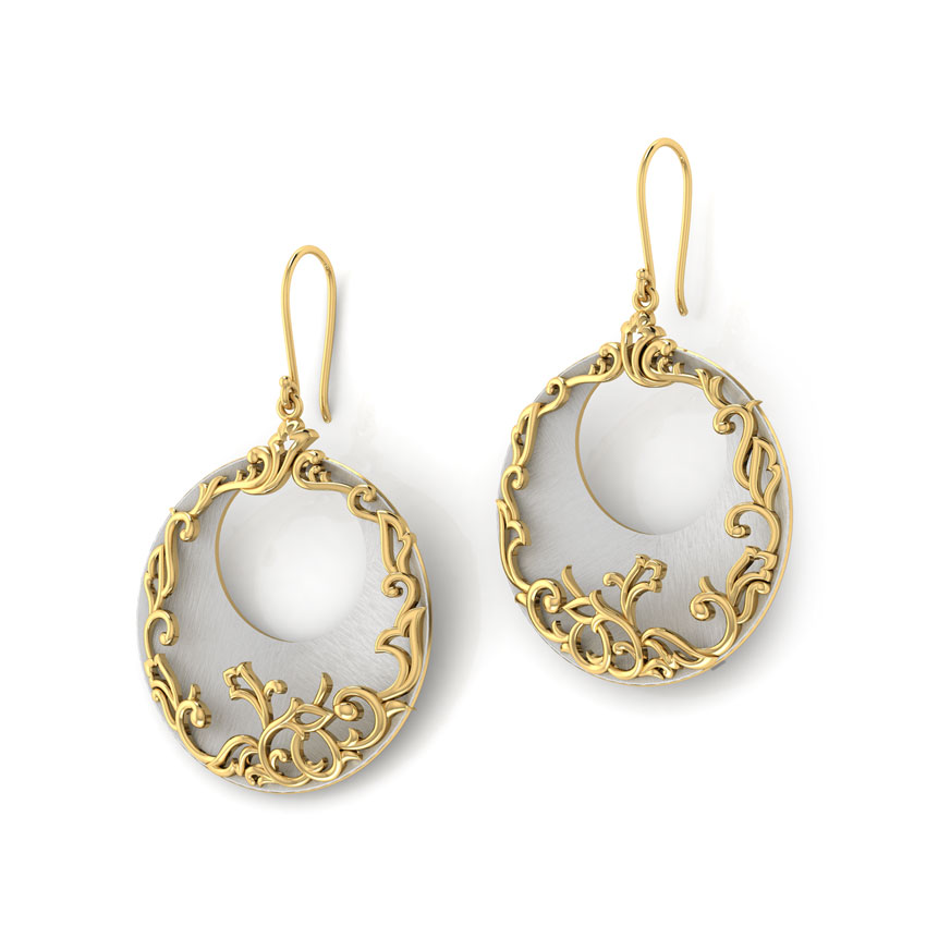 Siri Dual Tone Chand Bali