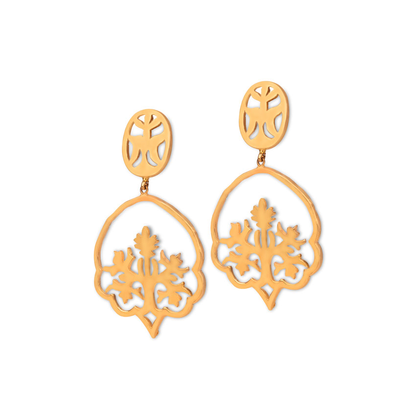The Temple Garden Earrings The Temple Garden Earrings