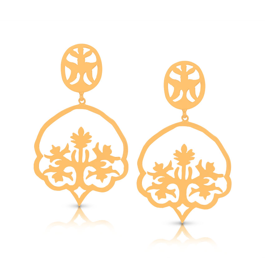 The Temple Garden Earrings The Temple Garden Earrings