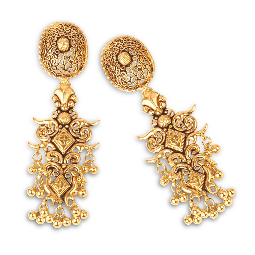 Situla Swirl Drop Earrings Situla Swirl Drop Earrings