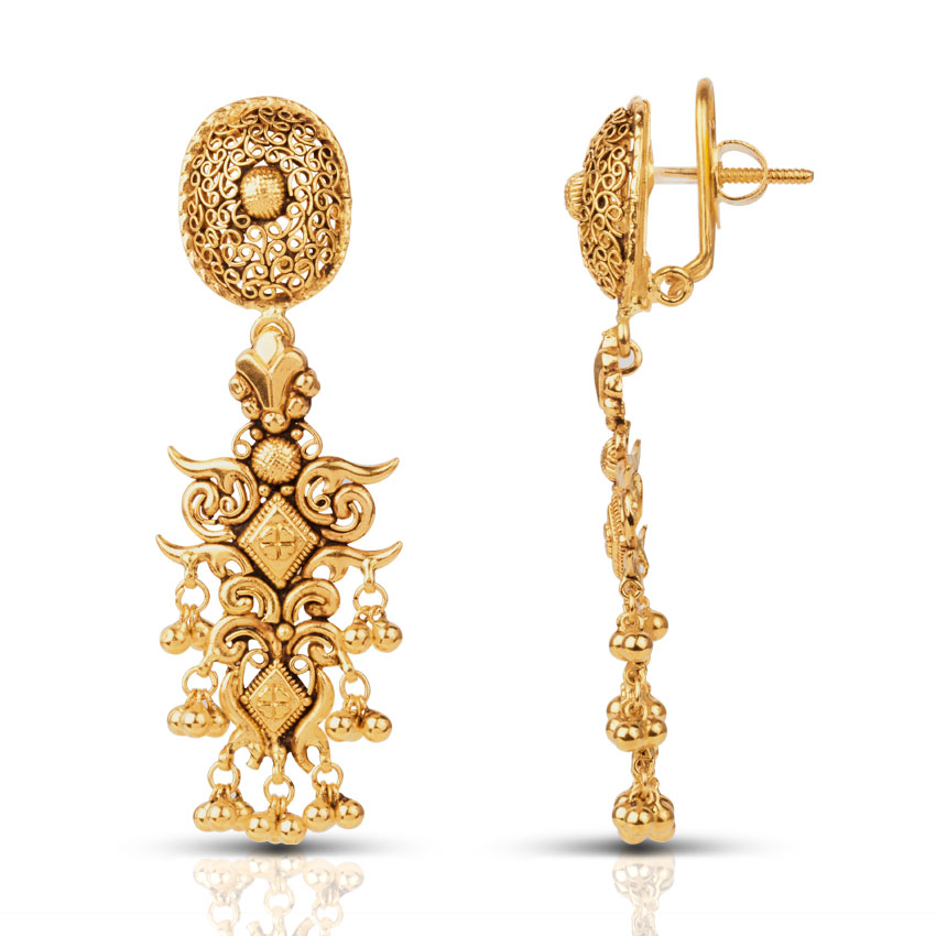 Situla Swirl Drop Earrings Situla Swirl Drop Earrings