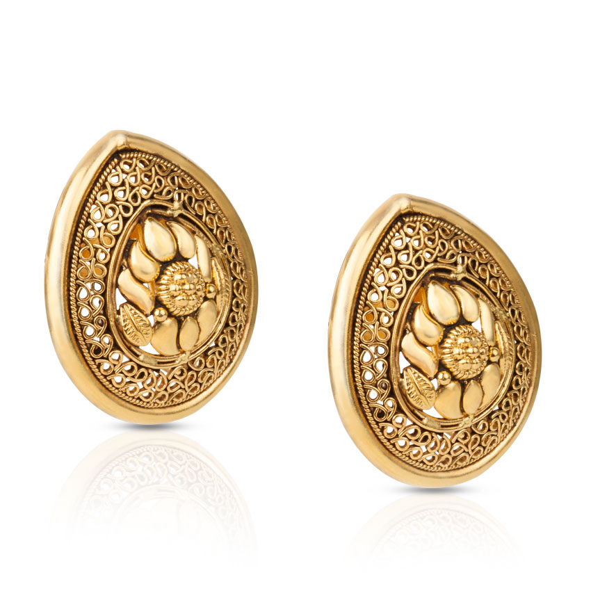 Paisley in Pear Stud Earrings Paisley in Pear Stud Earrings
