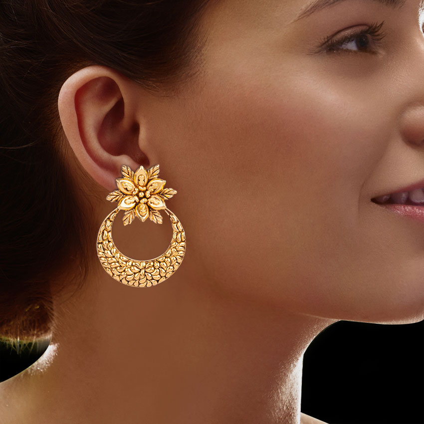 Floweret Gilda Chand Bali Floweret Gilda Chand Bali