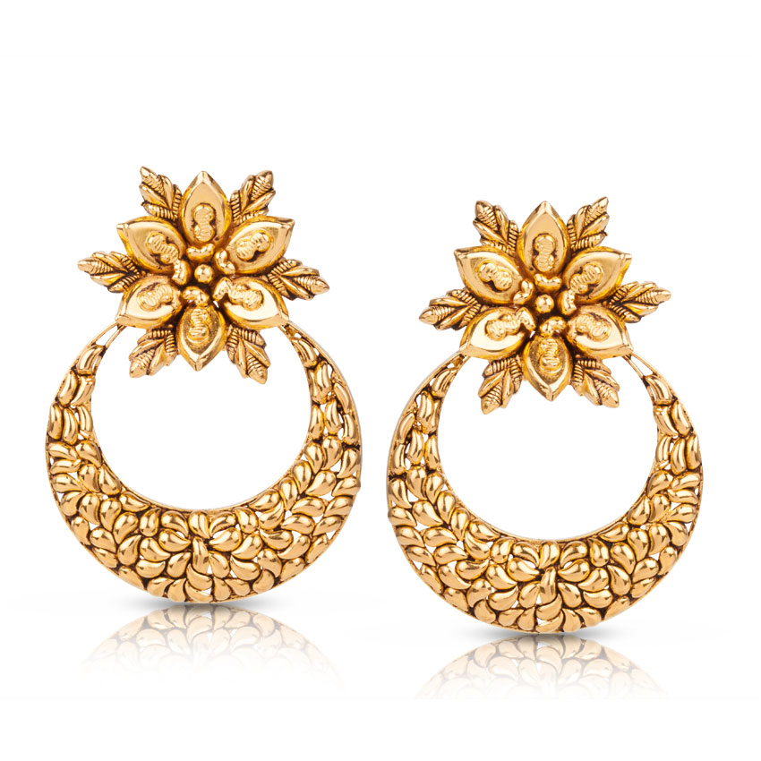 Floweret Gilda Chand Bali Floweret Gilda Chand Bali