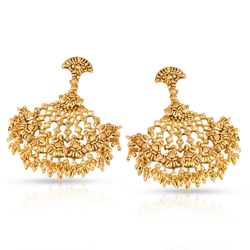 Marigold Fan Chand Bali