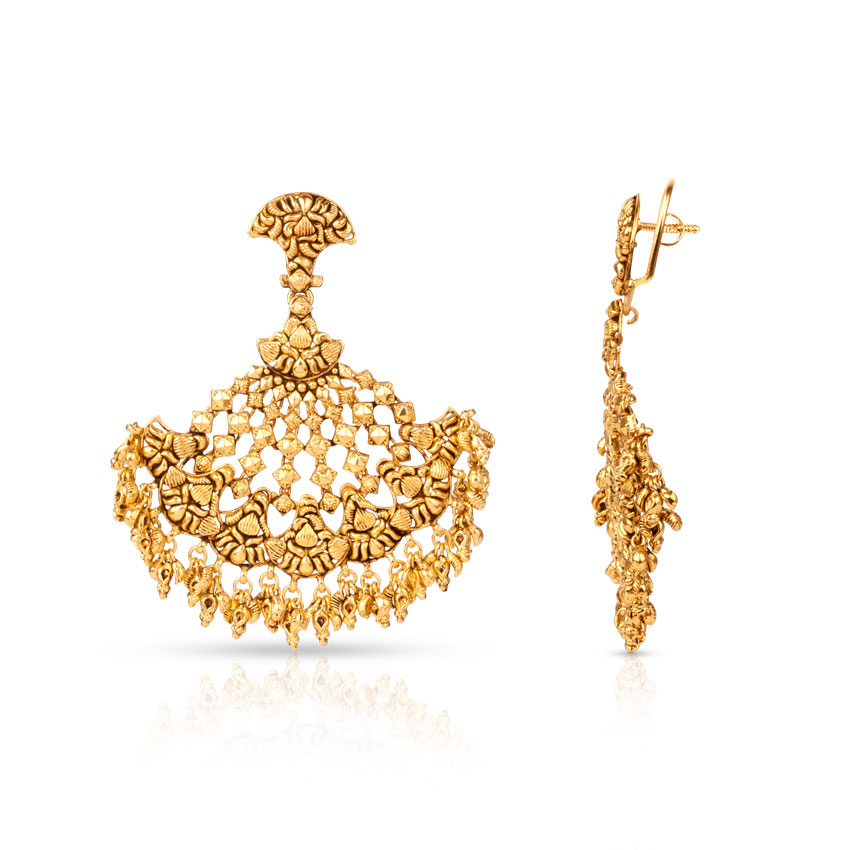 Marigold Fan Chand Bali