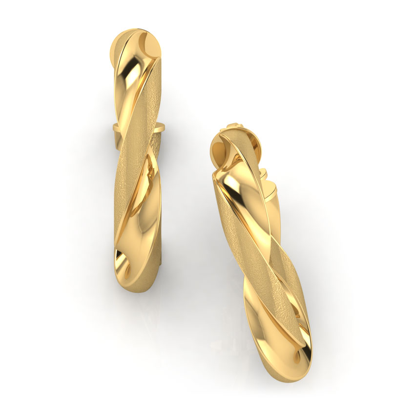 Tina Twisted Hoop Earrings
