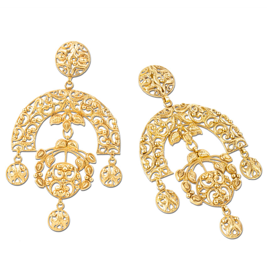 Diti Deco Drop Earrings