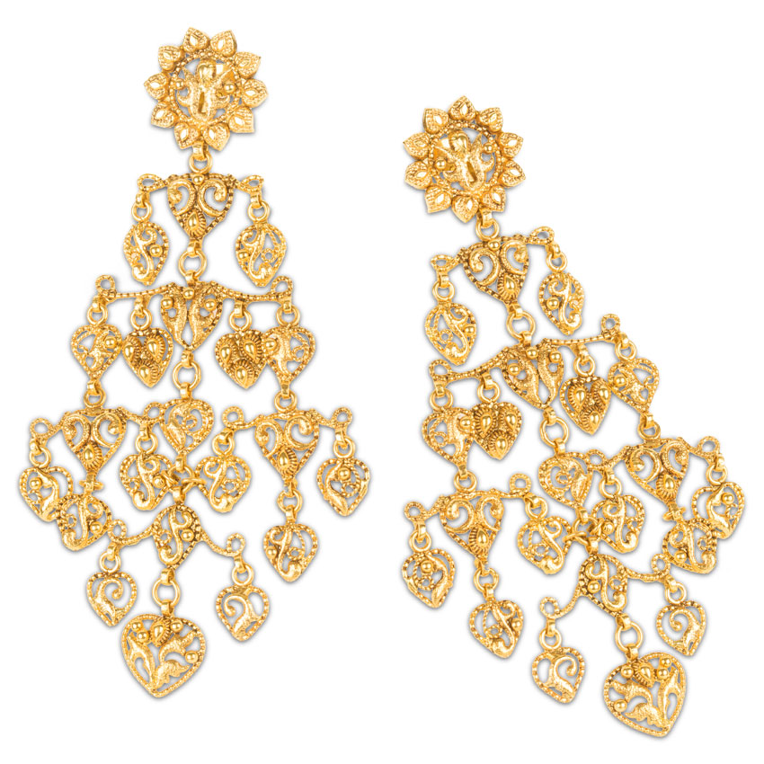 The Hidden Jhaali Earrings The Hidden Jhaali Earrings