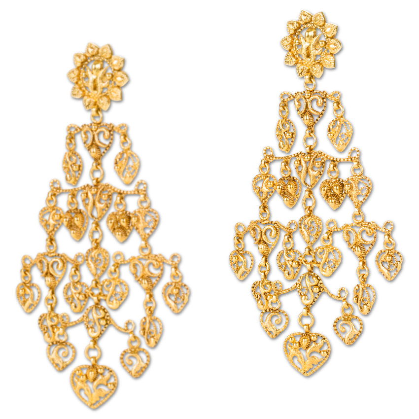 The Hidden Jhaali Earrings The Hidden Jhaali Earrings