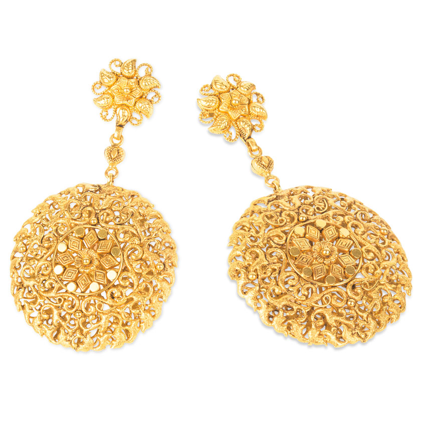 Alka Ornate Drop Earrings