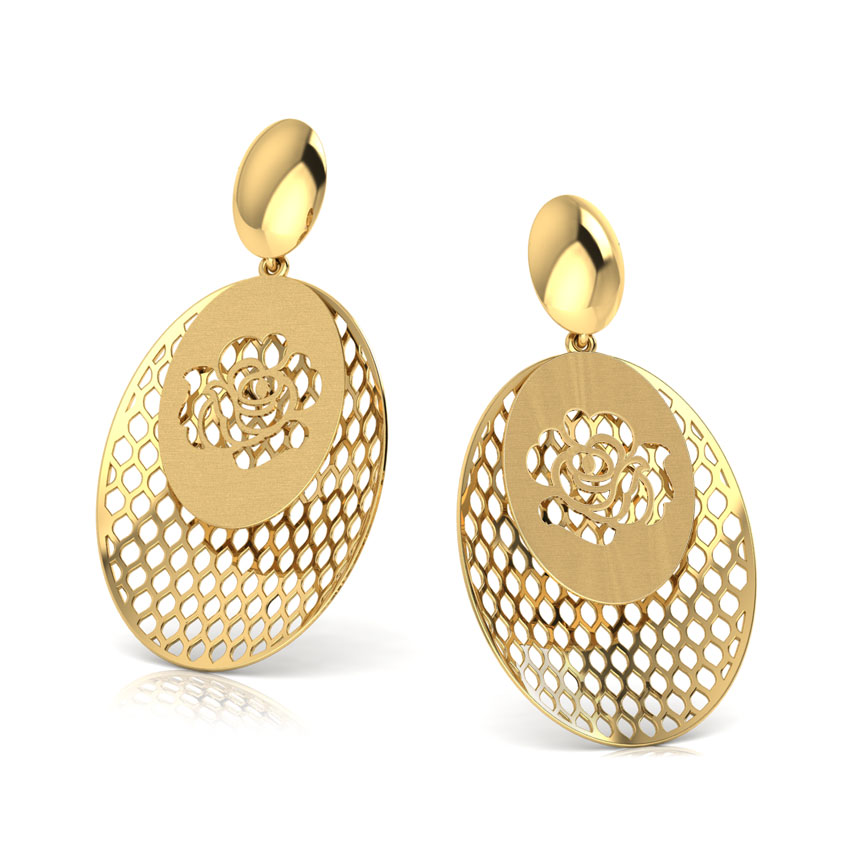 Amelia Rose Window Drop Earrings