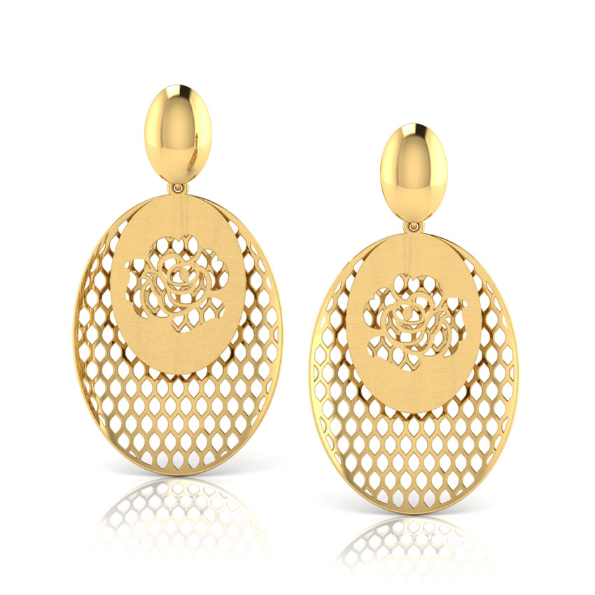 Amelia Rose Window Drop Earrings