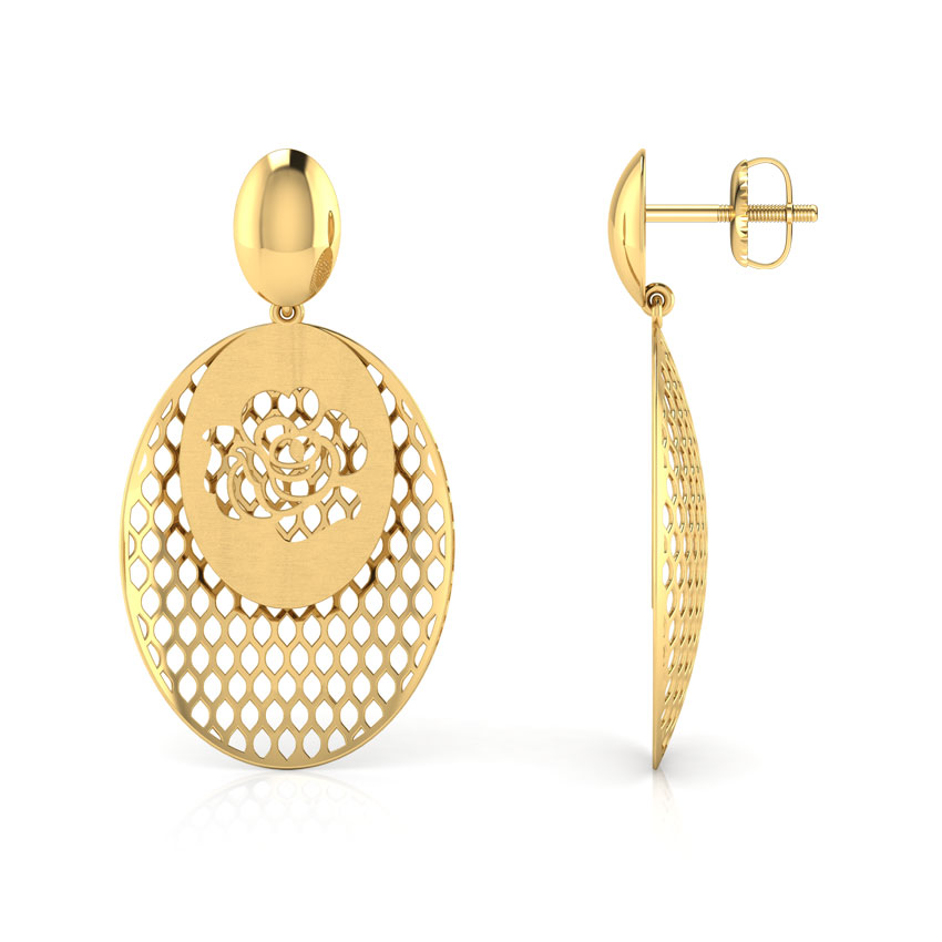 Amelia Rose Window Drop Earrings