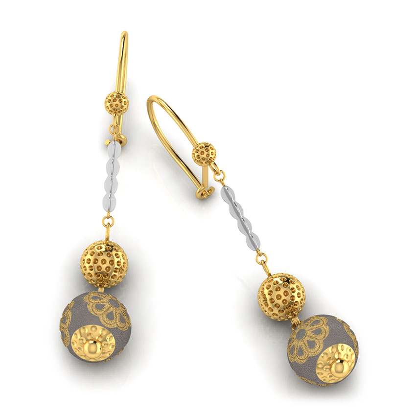 Beaded Drop Earrings