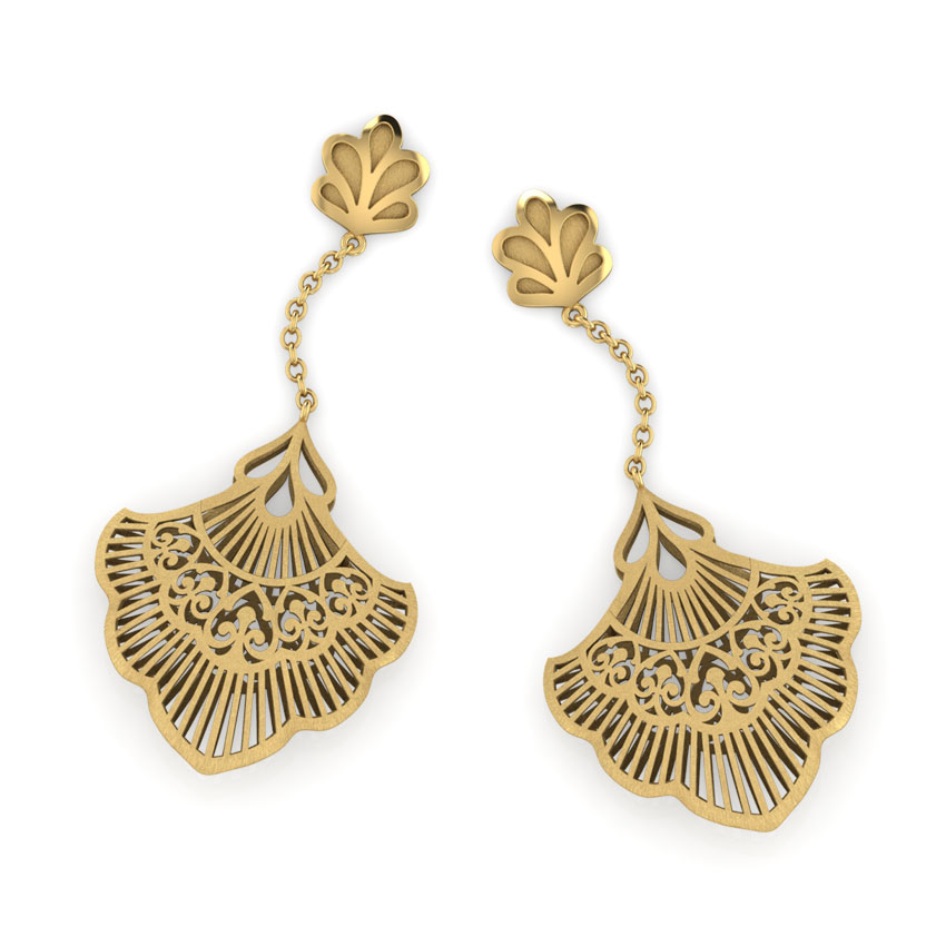 Emma Frill Drop Earrings