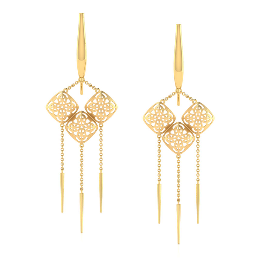 Avery Wind Chimes Drop Earrings