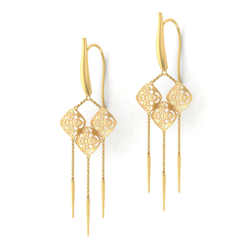 Avery Wind Chimes Drop Earrings