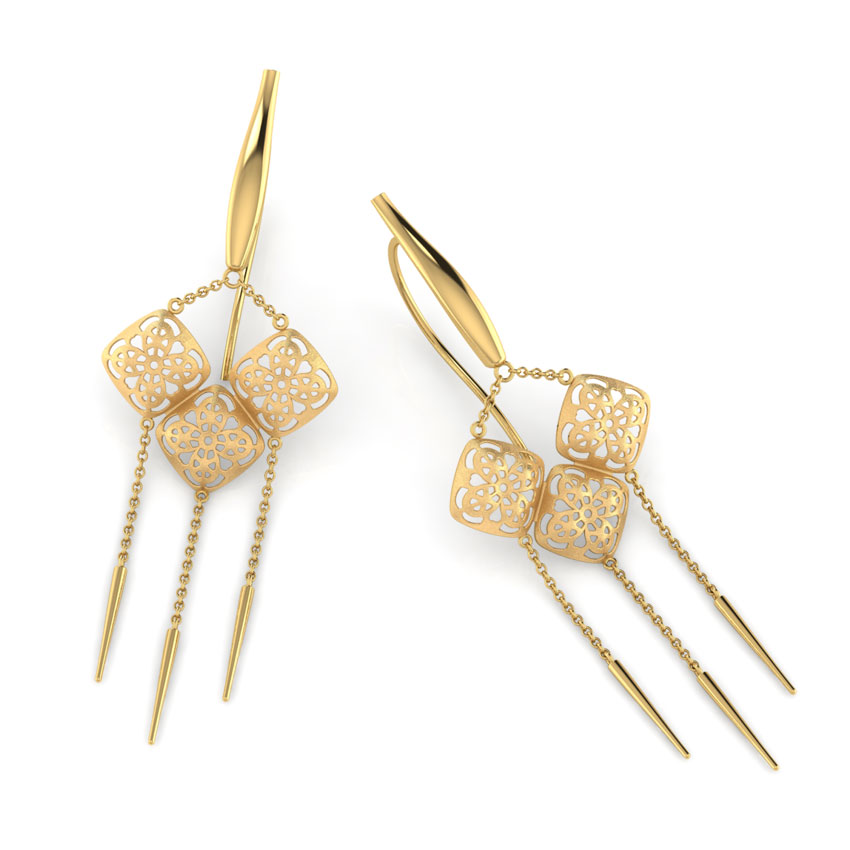 Avery Wind Chimes Drop Earrings